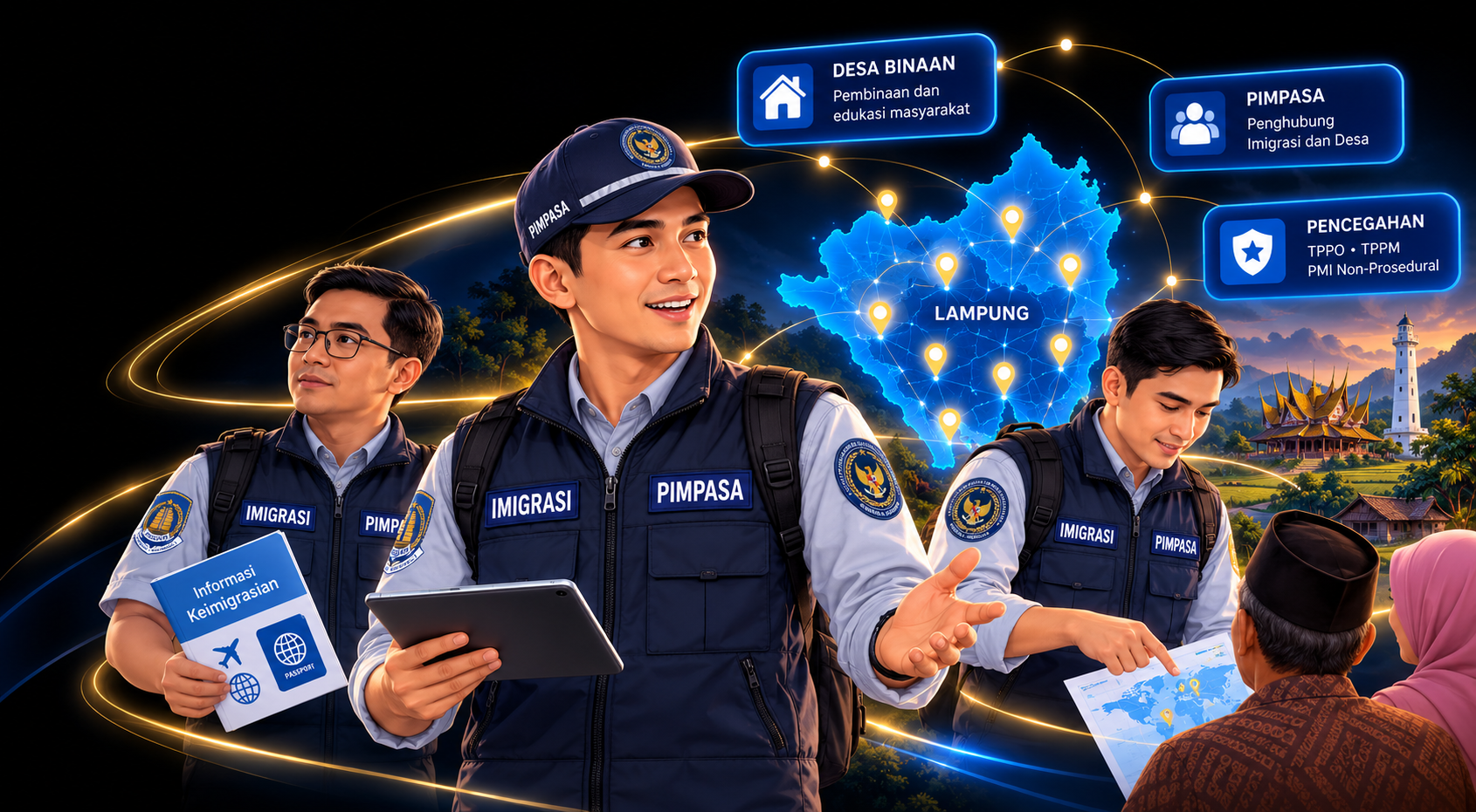 PIMPASA Lampung Community Outreach Team